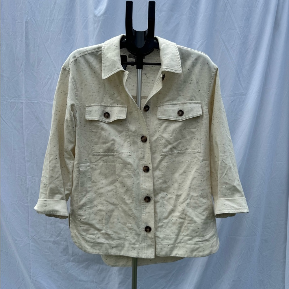 Madewell Cream Utility Jacket